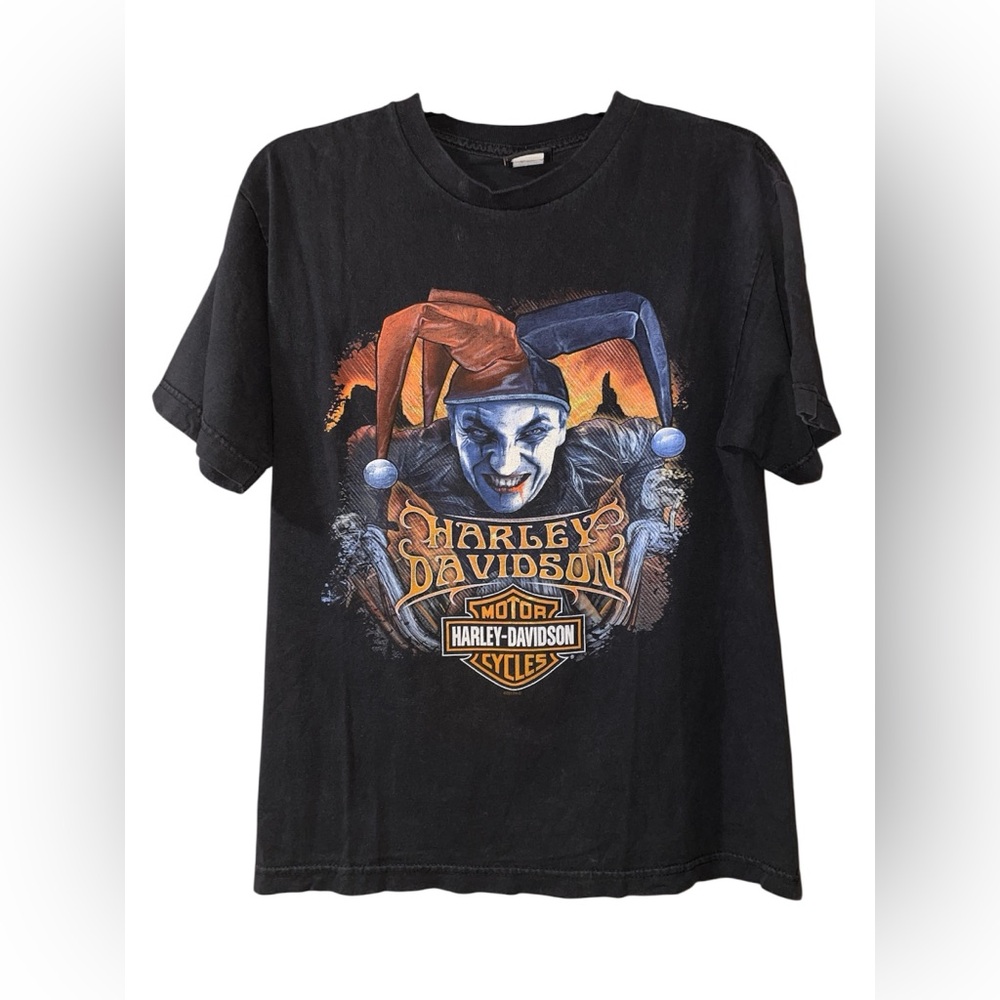 Harley Davidson Joker T Shirt Size Medium